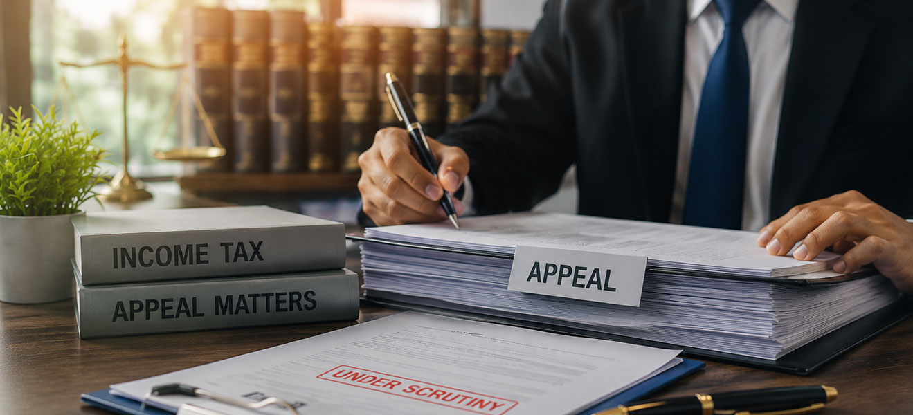 Income Tax Scrutiny, Appeals & Litigation Services in India