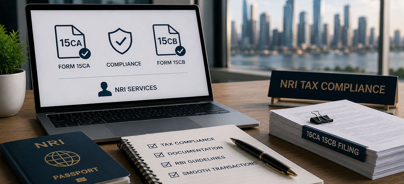 Form 15CA and 15CB Filing Services for NRI