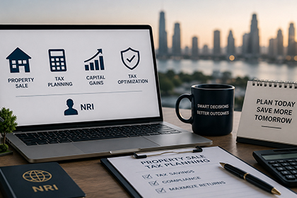 Property Sale Tax Planning for NRI